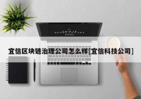 宜信区块链治理公司怎么样[宜信科技公司]